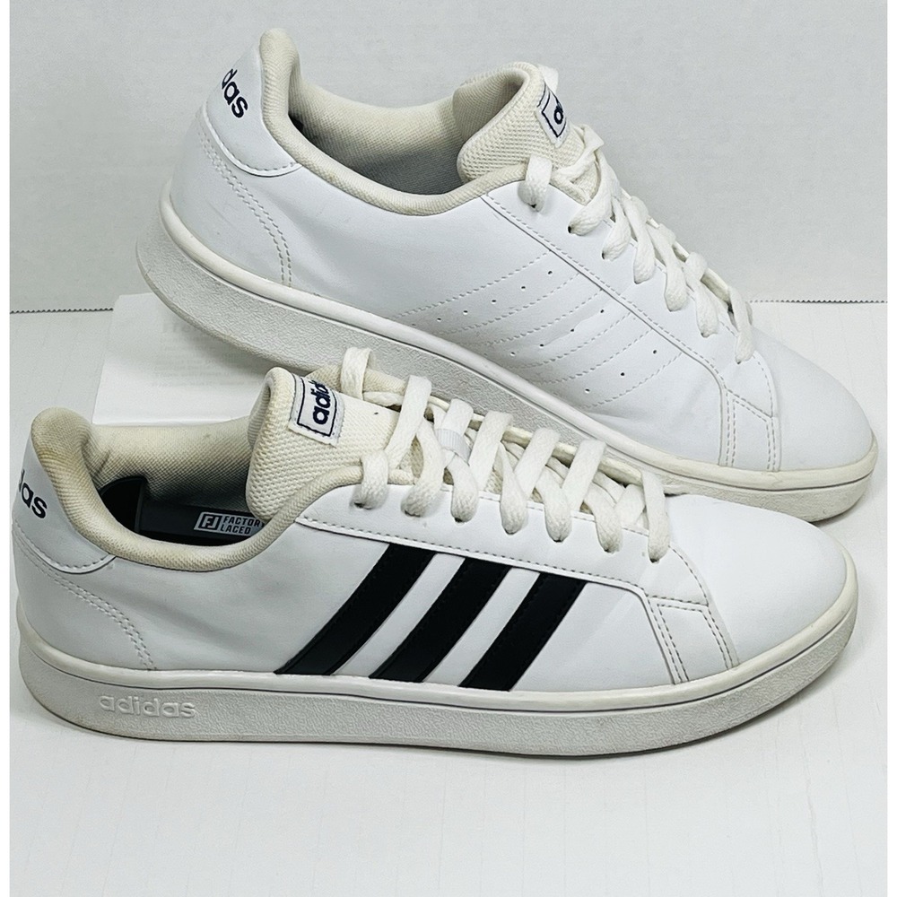 Adidas Womens‎ Grand Court Base EE7968 White Casual Shoes Sneakers Size 8 Retro